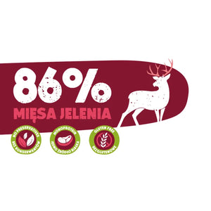 Mokra karma dla Psa jeleń z ziemniakami 12x410g Animal Island