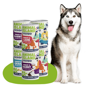 Wet dog food mix of 3 flavors Everyday 6x400 g Animal Island