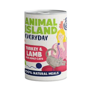 Mokra karma dla Kota indyk jagnięcina Everyday 6x400g Animal Island