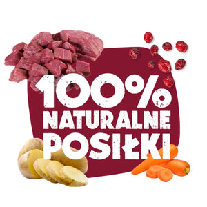 Mokra karma dla Psa jeleń z ziemniakami 12x410g Animal Island