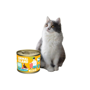 Wet cat food turkey quail 200g Animal Island